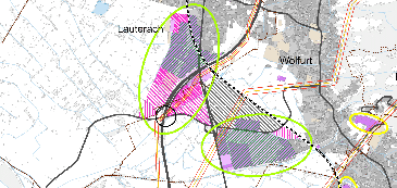 Erschliessung Betriebsgebiete